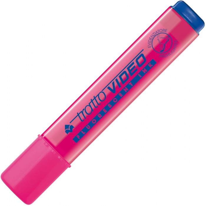 EVIDENZIATORE TRATTO VIDEO FUCSIA